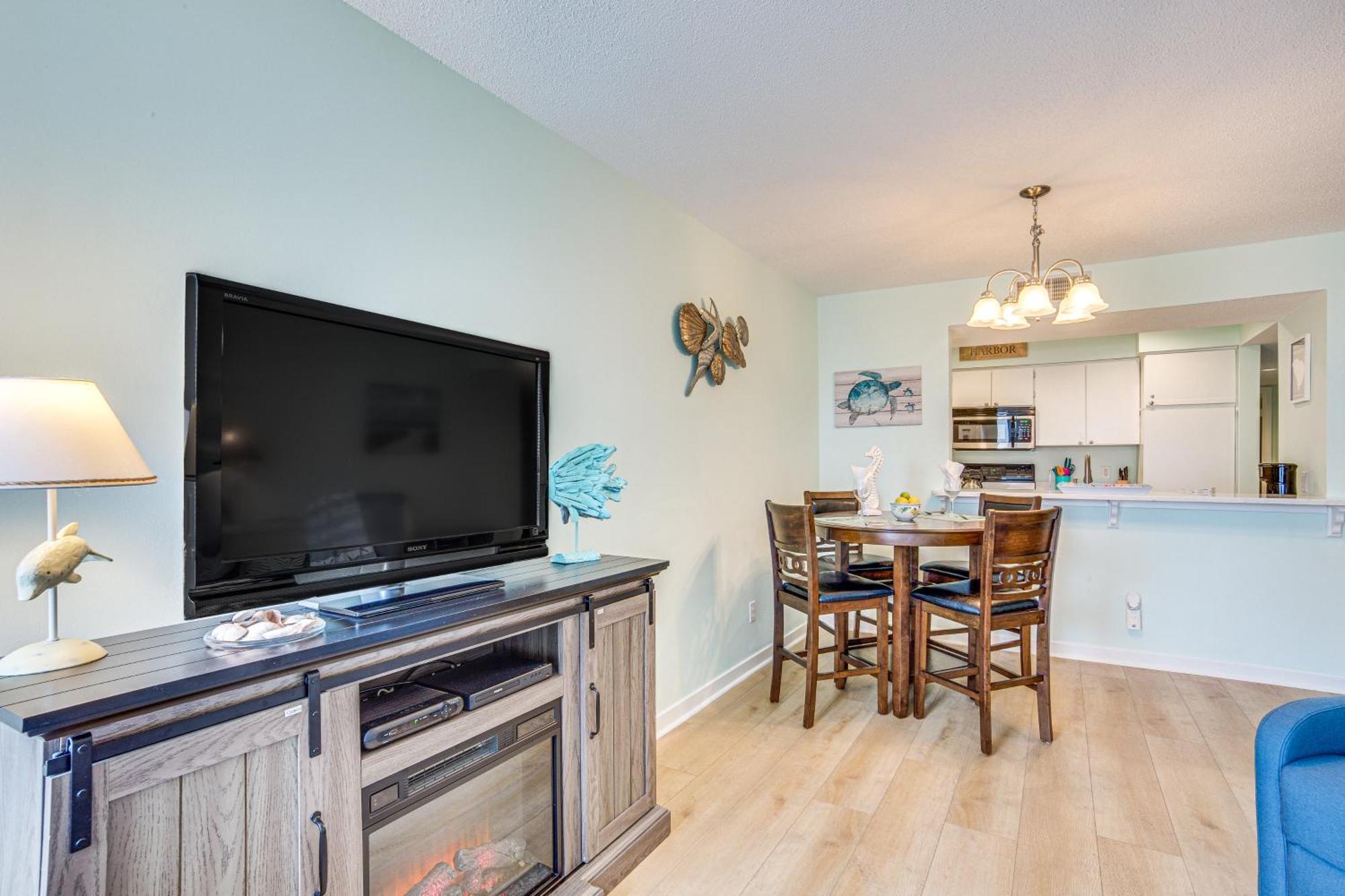 Ocean-View Saint Helena Island Condo - Pool Access Oceanmarsh Subdivision Ngoại thất bức ảnh